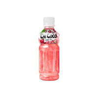 Напиток негазированный со вкусом личи и кокосовым желе De Coco, 280 мл