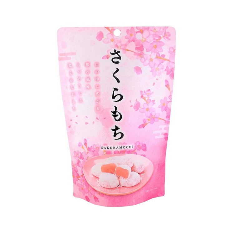Пирожное "Моти" с ароматом листьев сакуры, Seiki, 130 гр, Япония