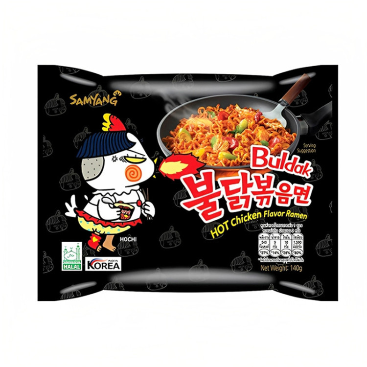 Лапша Samyang б\п с курицей острая, 140 г