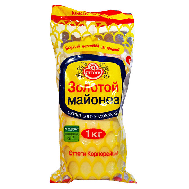 Майонез натуральный "Оттоги" 1000 гр
