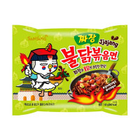 Лапша б\п Samyang с курицей в бобовом соусе Чаджан, 140 гр