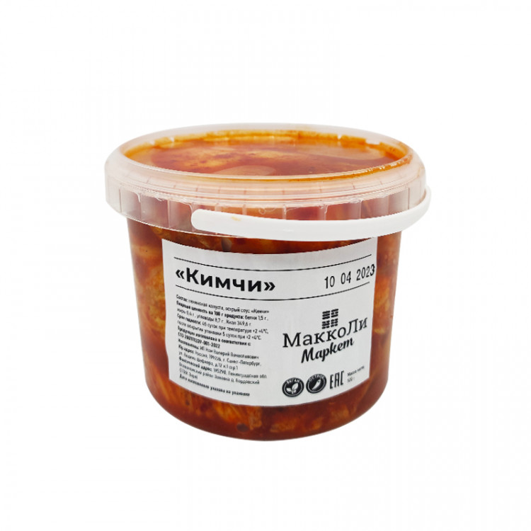 Капуста Кимчи МаккоЛи Маркет, 500 г