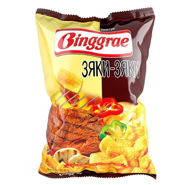 Чипсы Binggrae Зяки-Зяки, 50 гр