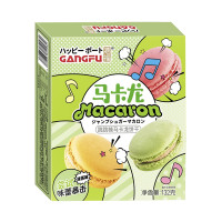 Печенье Макарон со вкусом чая Матча Gangfu, 132 г