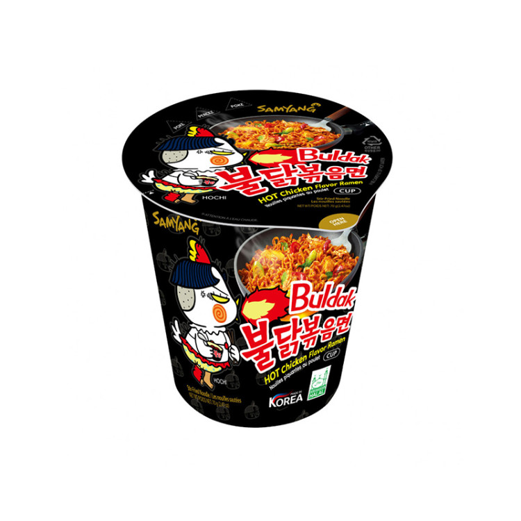 Лапша Samyang б\п с курицей острая, 70 г