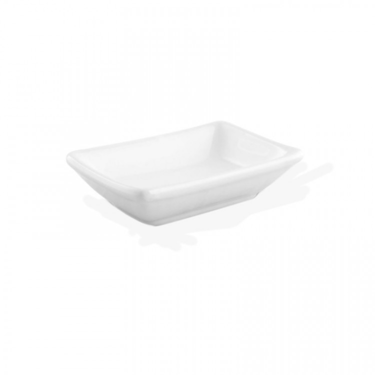 Подсоусник 9,5*7 см (Белая керамика) (H2073/PT212)