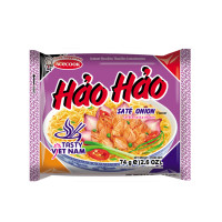 Лапша б/п со вкусом Соте с зеленым луком HAO HAO,74 г