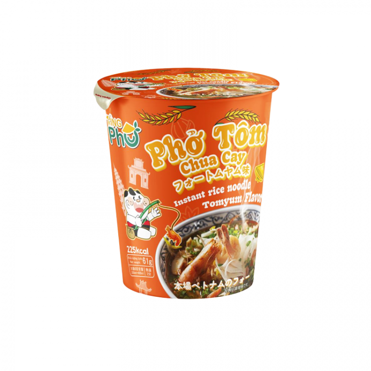 Лапша KING PHO рисовая б\п Том Ям, 61 г