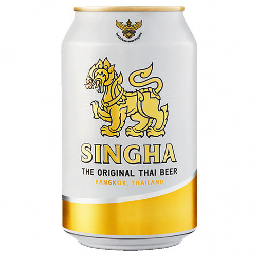 Пиво светлое пастер. Singha, алк. 5%, ж/б, 0,33 мл