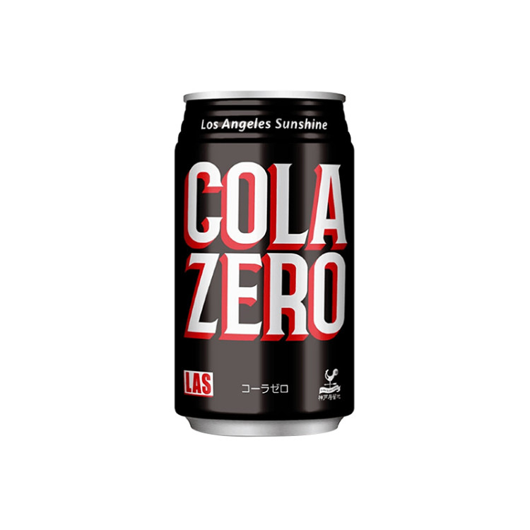 Напиток газированный "Кола Зеро" Кобэ кёрюти LAS" Tominaga, 350 мл Япония