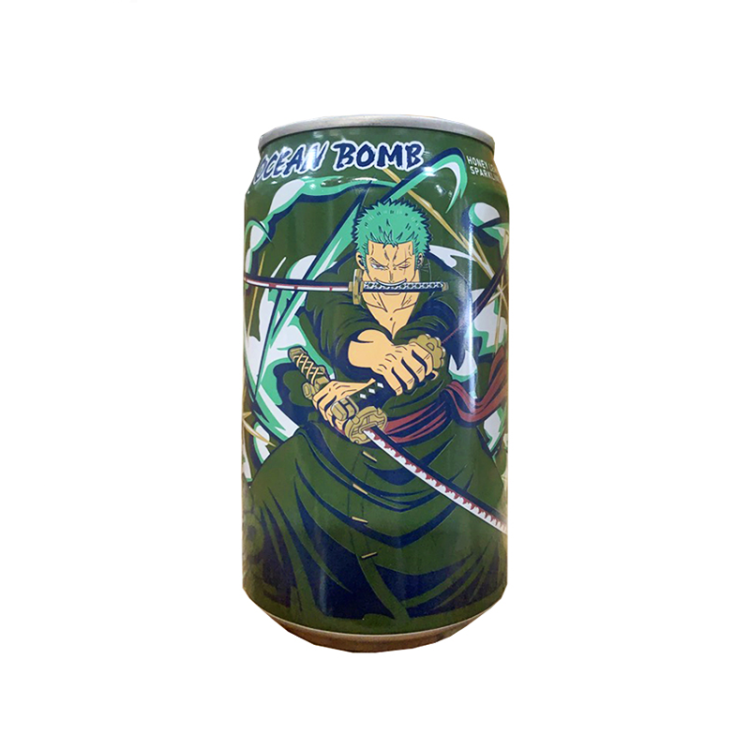 Лимонад One Piece со вкусом бодрящего меда и лимона, ж/б 330 мл