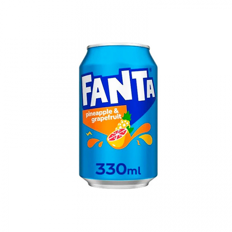 Напиток газированный Fanta ананас и грейпфрут, 330 мл