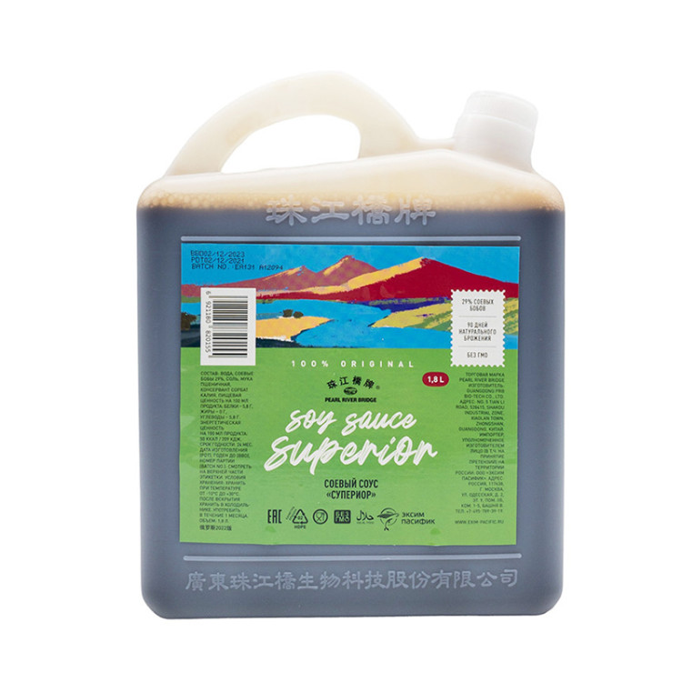 Соевый соус светлый PRB, 1800 мл