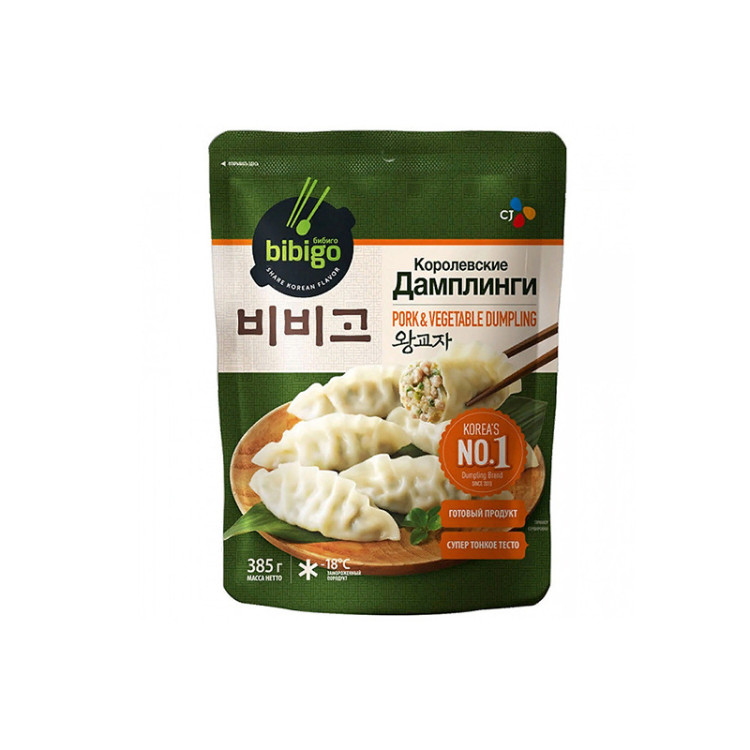 Дамплинги Бибиго Королевские, 385 г