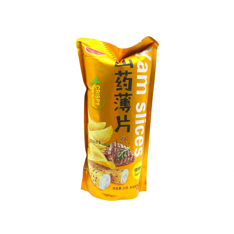 Чипсы Yam Slices со вкусом барбекю, 33 г