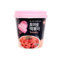 Рисовые палочки Токпокки Pink Rocket с томатным соусом, 120 г