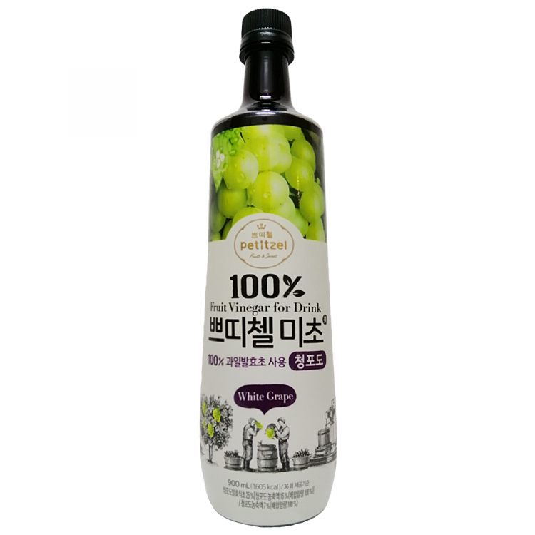 Уксус фруктовый из белого винограда Петицель, 900 мл