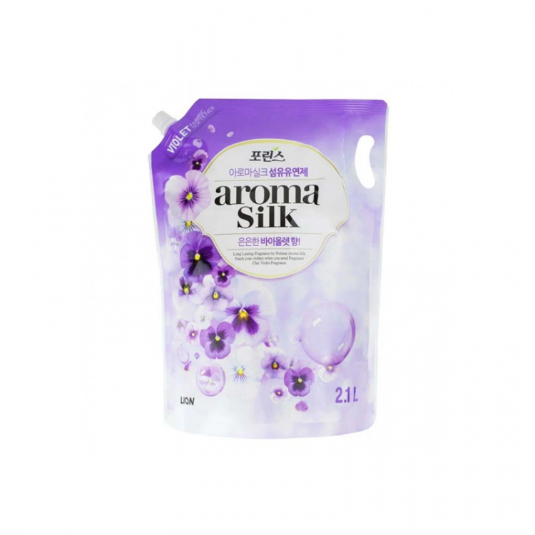 Кондиционер для белья с ароматом Фиалки "Aroma Silk", 2.1 л