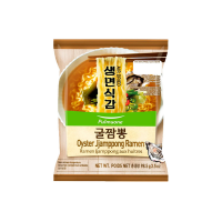 Лапша б/п Pulmuone со вкусом устрицы Oyster Jjamppong Ramen, 98.5 г