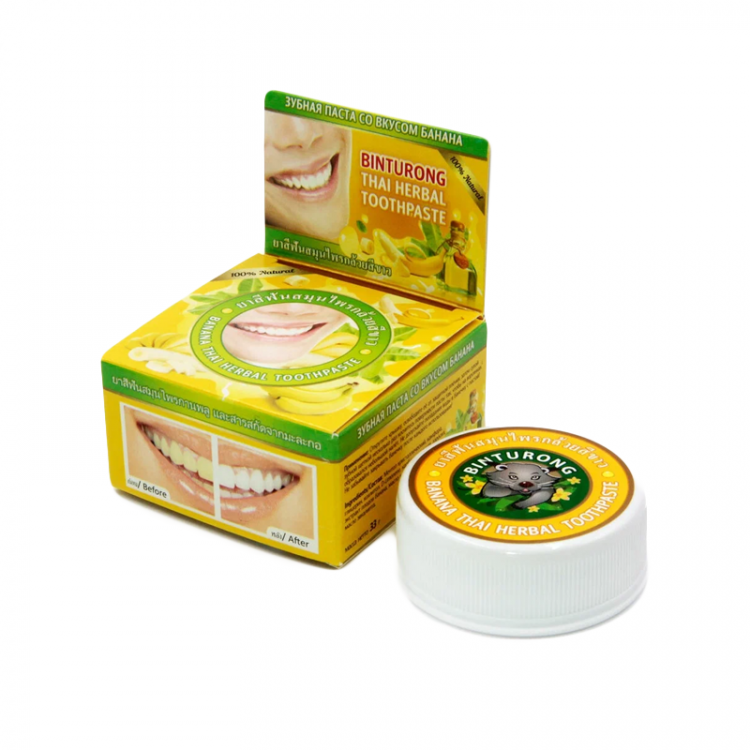 Зубная паста с экстрактом банана 33 г