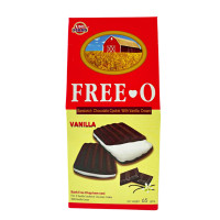 Печенье-сэндвич шоколадное с ванильным кремом Free-O, 50 г