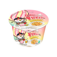 Лапша б\п Samyang с острой курицей и крем-карбонара Big Bowl, 120 гр