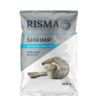 Креветки без головы в панцире с/м 21/25 Risma,1 кг