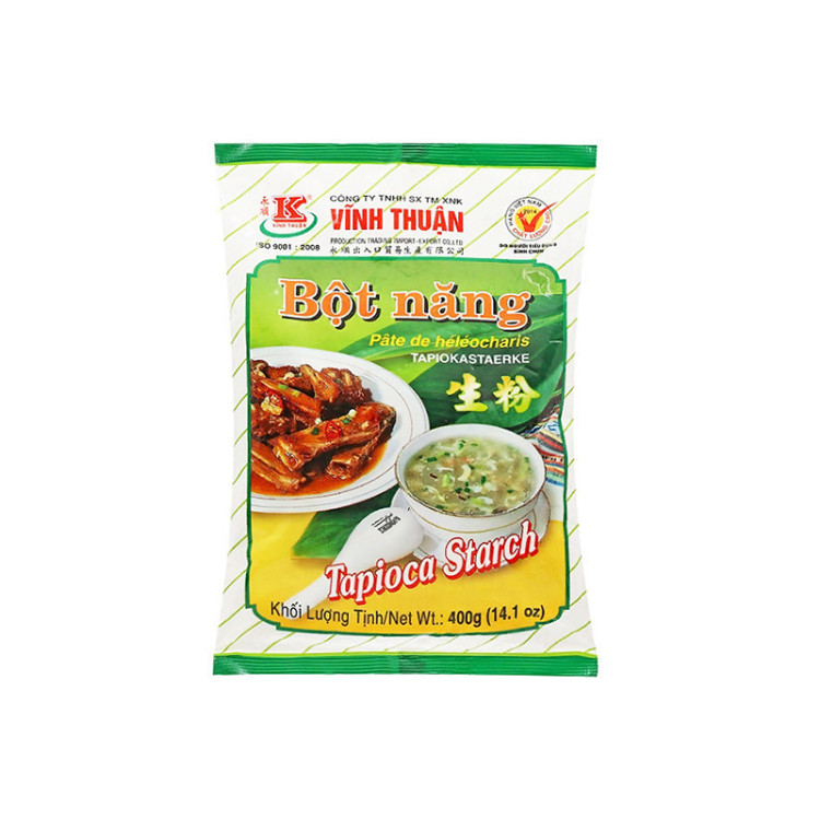 Крахмал из тапиоки Bot Nang VINH THUAN 400 гр