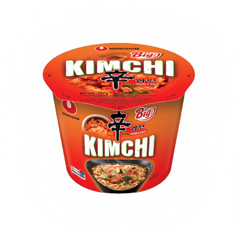 Лапша Nongshim (сушеная) с кимчи (BIG BOWL), 112 г