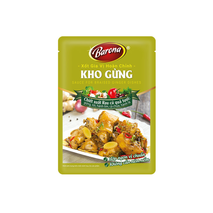 Маринад (соус) для блюд с имбирем Barona, 80 г