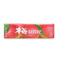 Японская жевательная резинка "УМЭ" со вк. японской сливы "Lotte", 26,1 (9 шт)