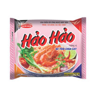 Лапша б\п со вкусом креветки Hao Hao, 75 -77 гр