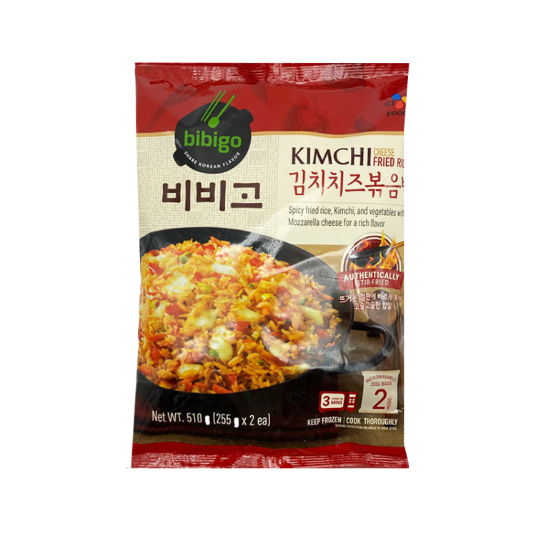 Жареный рис с кимчи и сыром Bibigo, 510 г