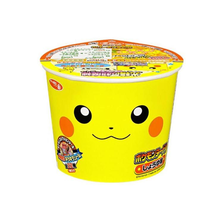 Суп-лапша Покемон с соевым соусом детская 38 гр, Sanyo Foods