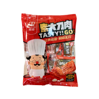 Снек "Shuangjiao" кубики с чесночным вкусом, 208 г