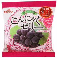 Желе из конняку со вкусом винограда "Yukigini Aguri",  96 гр
