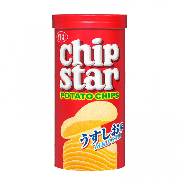 Чипсы картофельные размера S легкий соленый вкус Yamazaki, 45 гр